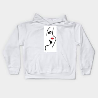 Femme Fatale (color version) Kids Hoodie